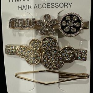 Mickey hair clip
